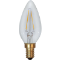 LED lampa E14 C35 klar